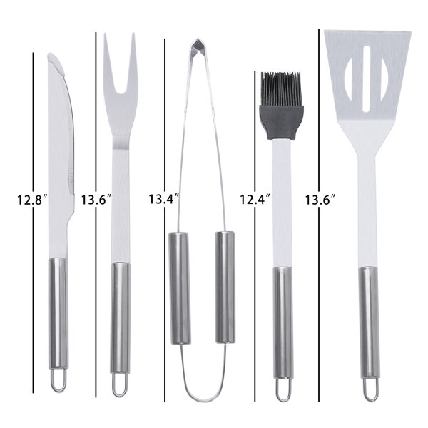 Arlmont & Co. BBQ Grilling Tool Set & Reviews Wayfair